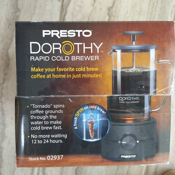 PRESTO Dorothy Rapid Cold Brewer - New! - Picture 5 of 6